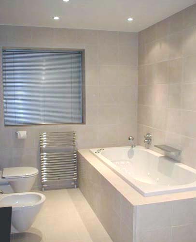 Antalya Bianco Limestone Bathroom